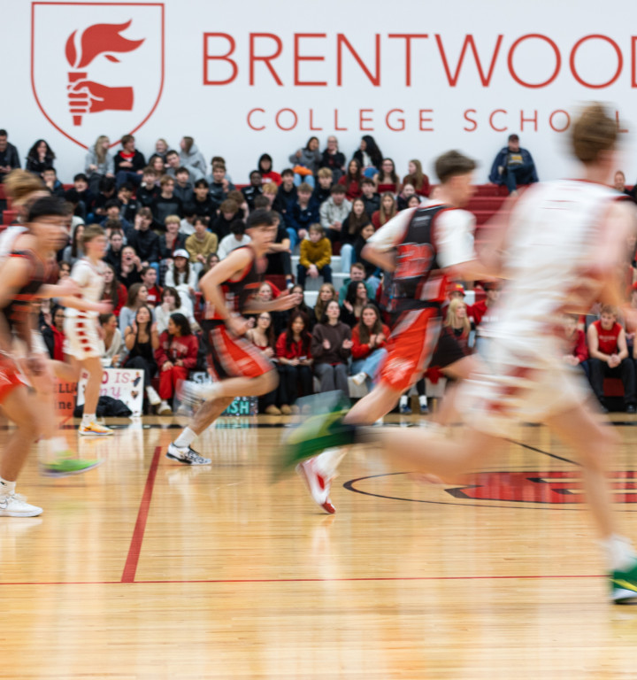 Boys Basketball-Match - Schüler in Aktion