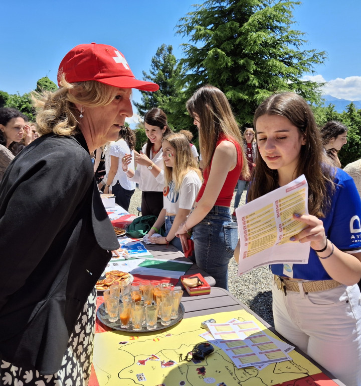 Tag der Kulturellen Vielfalt an Brilantmont International School, CH