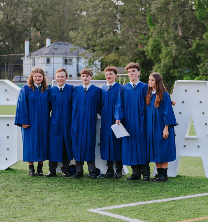 Grduation Day - Schüler im Talar