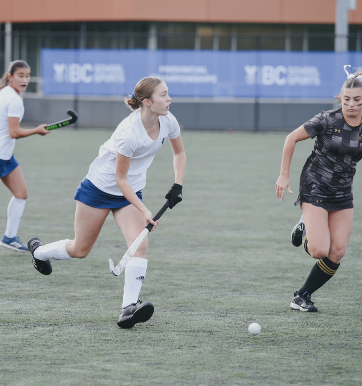Feldhockey-Match der Mädchen