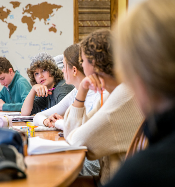 Schüler im Geschichtsunterricht