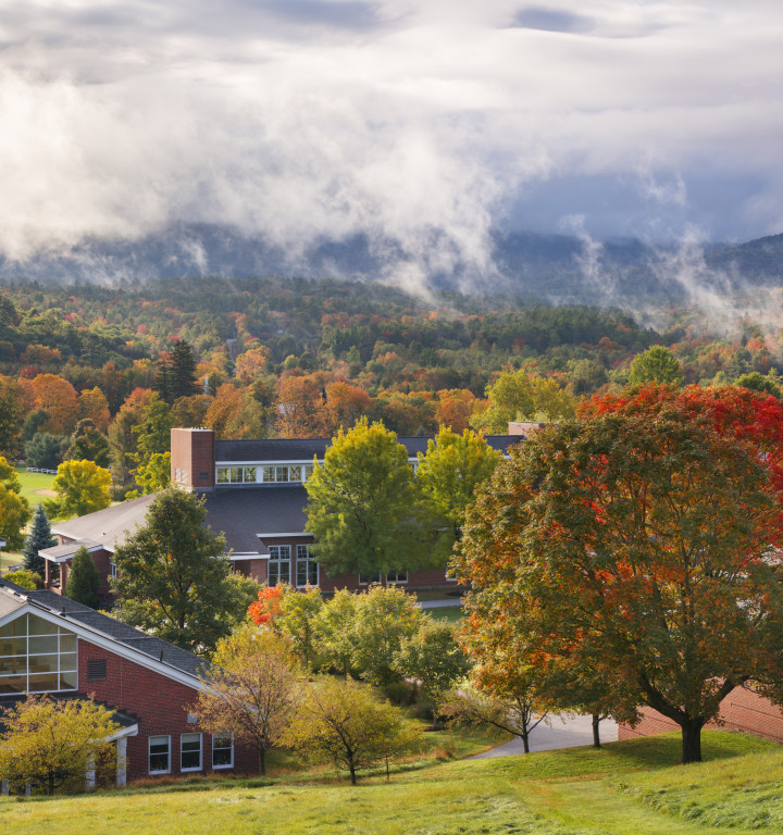 Kimball Union Academyx in Campus in Herbststimmung